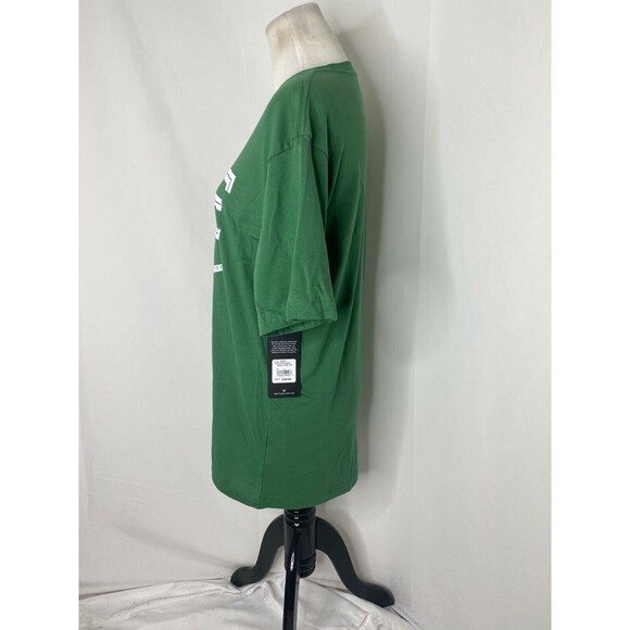 True Religion Men's Shirt Green Big Buddha World Tour Short Sleeve Size Large - Picture 5 of 8